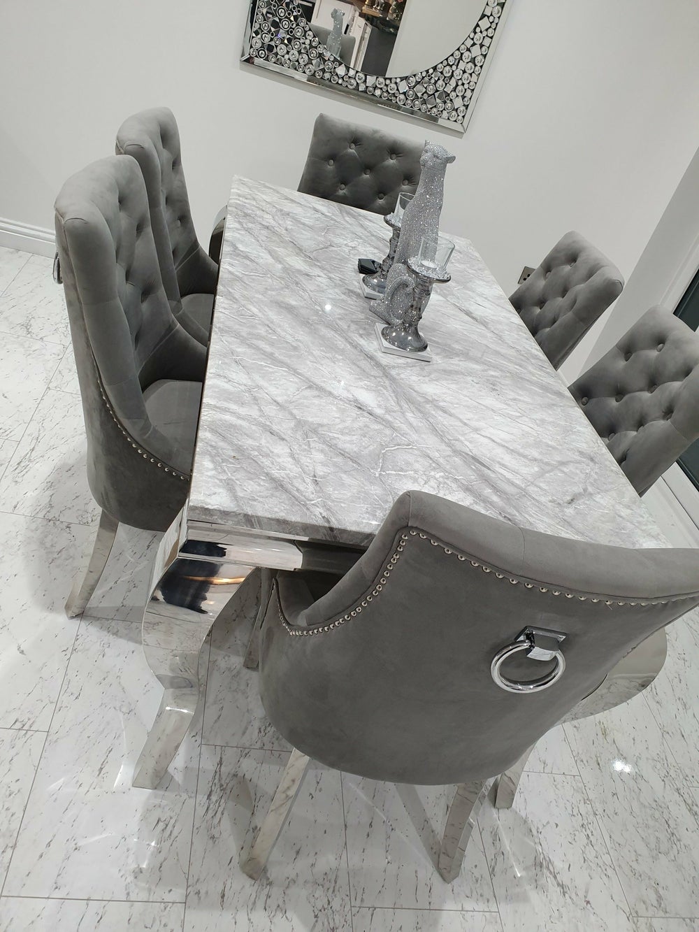 Marble dining clearance table 180cm