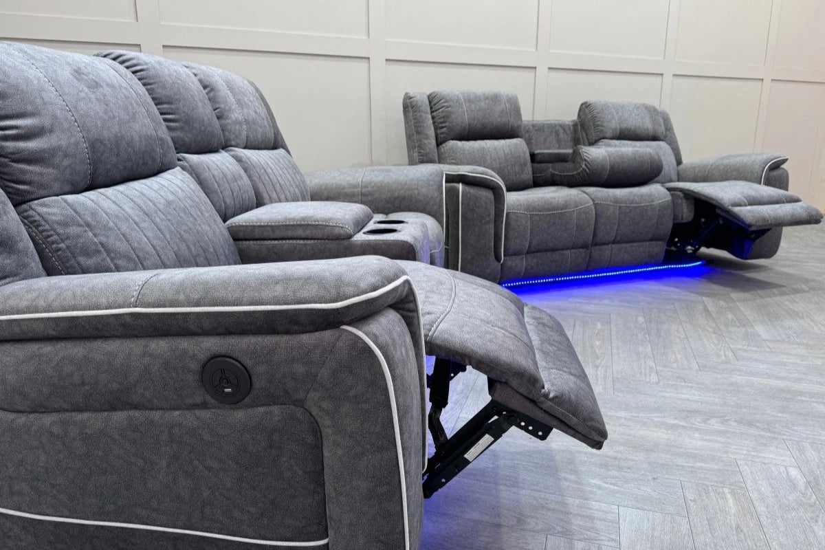 NEO 3+2 electric reclining sofas