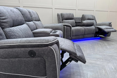 NEO 3+2 electric reclining sofas